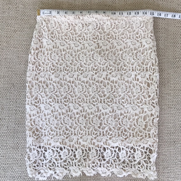 KENAR Lace Pencil Skirt - Picture 8 of 9